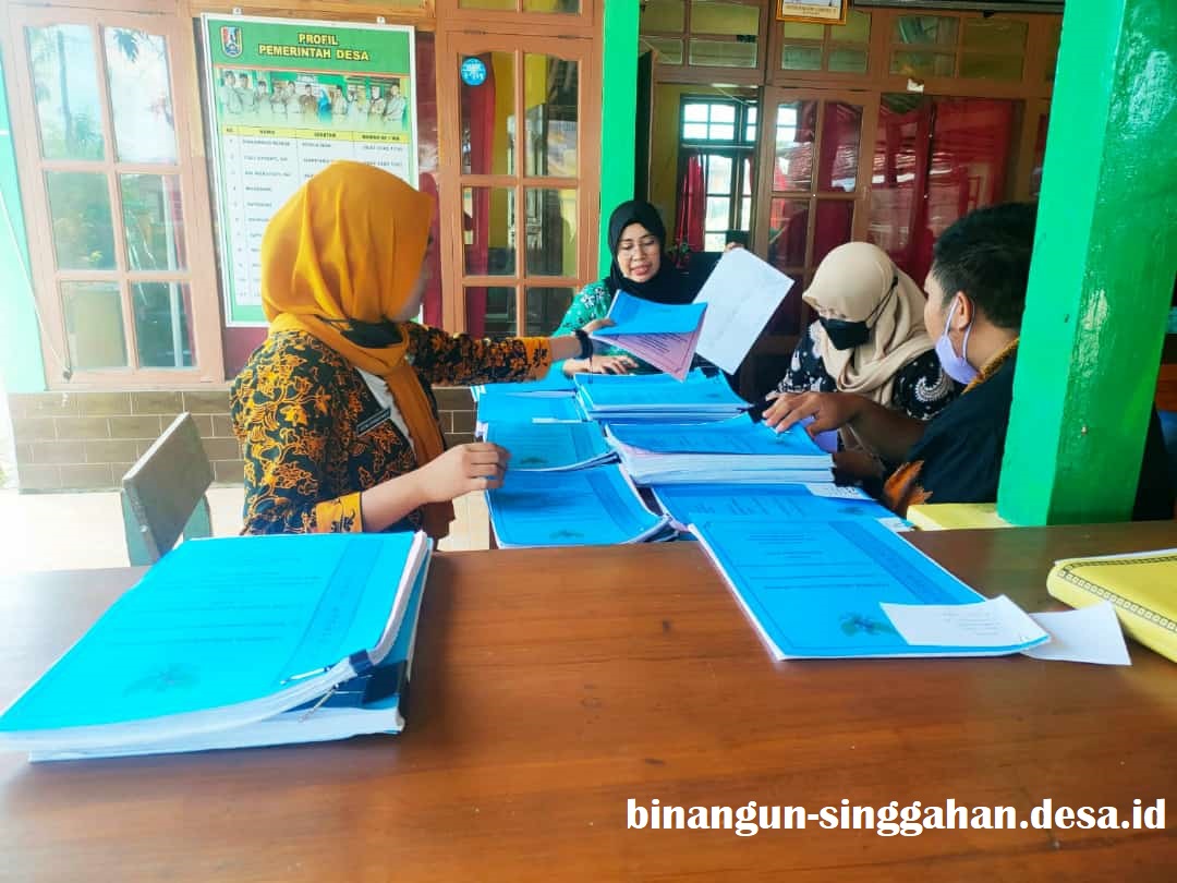 Monev Pengelolaan Keuangan Desa Binangun Kecamatan Singgahan Kabupaten Tuban Tahun 2022